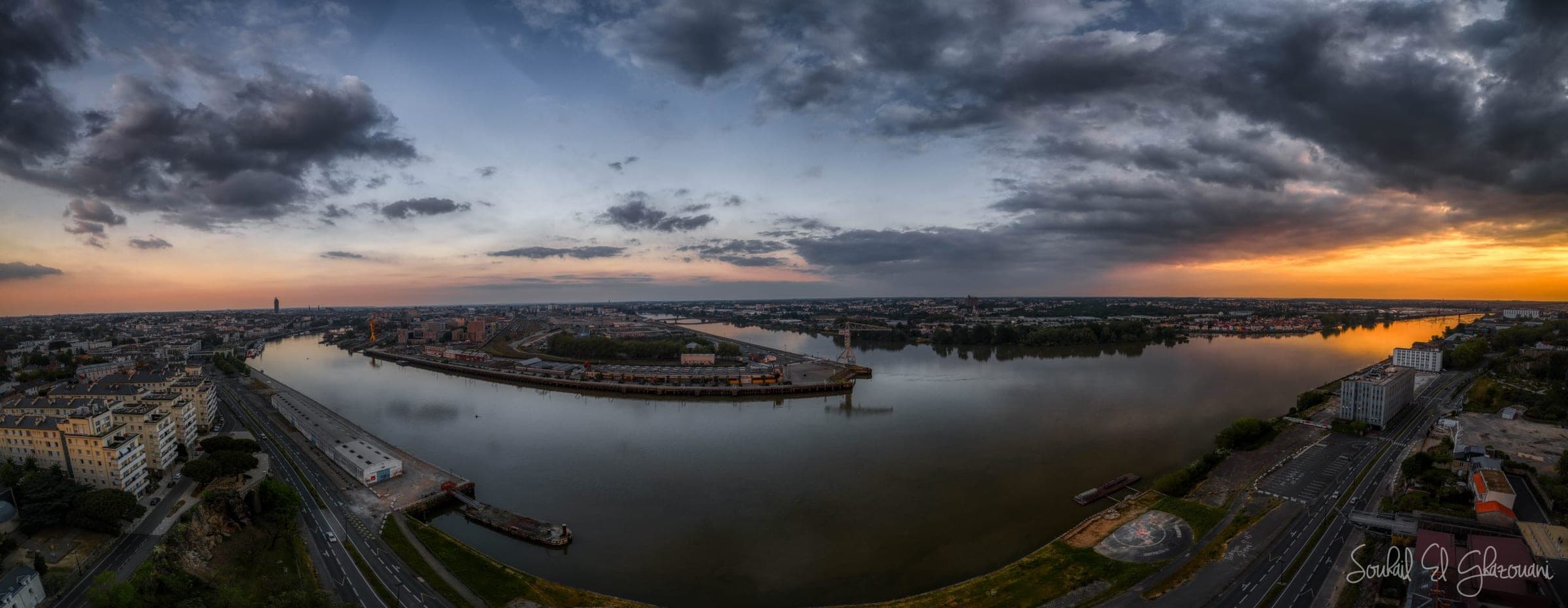 Panorama depuis la Butte de Sainte Anne